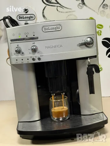 Кафемашина кафе автомат delonghi magnifica с гаранция, снимка 7 - Кафемашини - 55882226