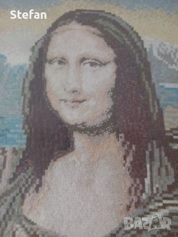  Гоблен "Мона Лиза", снимка 7 - Гоблени - 6446403