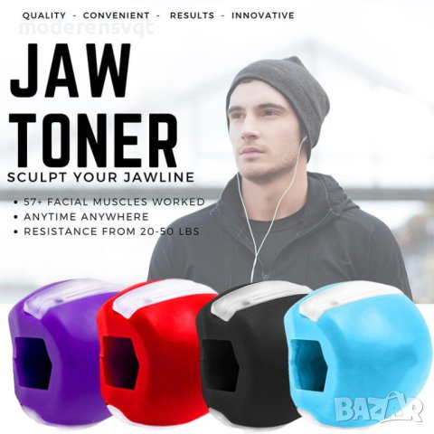 Фитнес уред за оформяне на скулите на лицето, снимка 7 - Масажори - 41408114