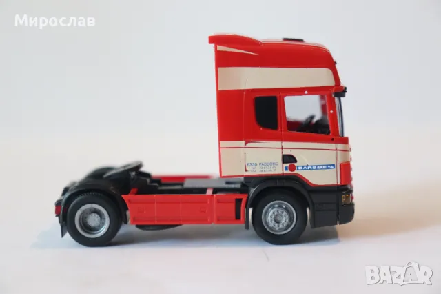 АМW H0 1/87 SCANIA ВЛЕКАЧ КАМИОН МОДЕЛ КОЛИЧКА, снимка 4 - Колекции - 50210766