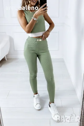 Autumn Air Моден дамски комплект от три части, 2цвята , снимка 4 - Комплекти - 48774788