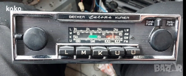 Becker curier radio