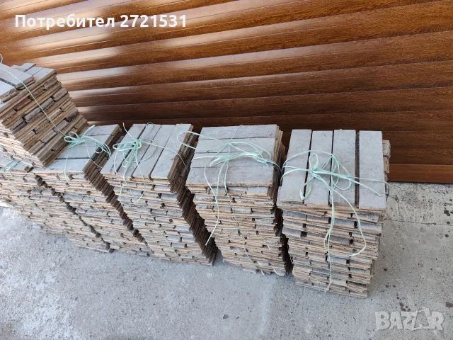 Дъбов паркет рибена кост , снимка 3 - Ламиниран паркет и подложки - 55897396