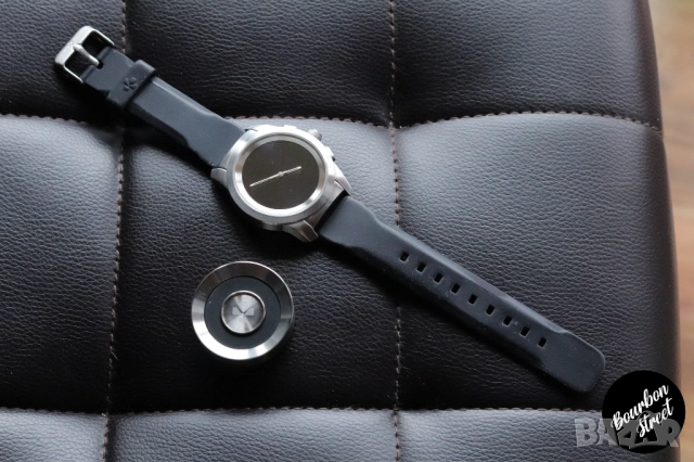 MyKronoz ZeTime - Швейцарски Хибриден Метален Смарт Часовник - 44мм, снимка 4 - Смарт часовници - 52288870