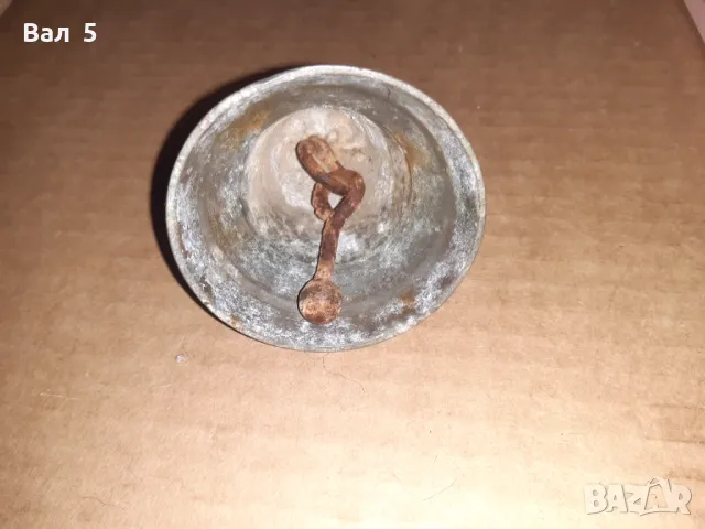 Стара камбанка , звънец , тюмбелек, снимка 4 - Антикварни и старинни предмети - 49326777