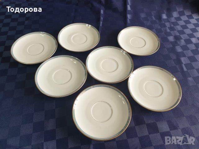 Порцеланови чинийки - 7 броя-Бавария, снимка 1 - Чинии - 41242679