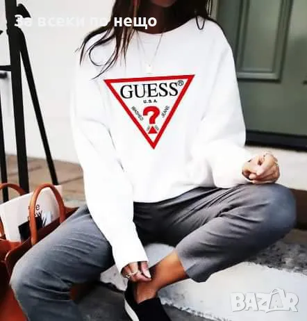 Дамска ватирана блуза Guess✅Balenciaga✅Karl Lagerfeld Код LFS83, снимка 9 - Блузи с дълъг ръкав и пуловери - 47369752