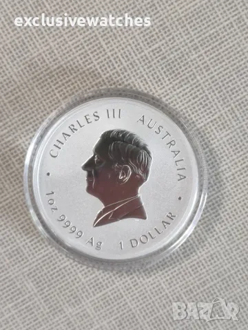 1 унция сребърна монета Австралия Лунар III Змия 2025 , снимка 7 - Нумизматика и бонистика - 47548094