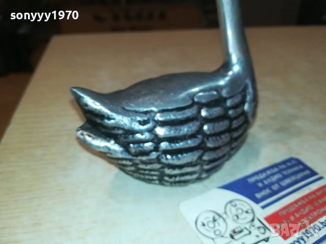 ЛЕБЕД-15Х13Х6СМ-ВНОС ФРАНЦИЯ 0810231114, снимка 14 - Антикварни и старинни предмети - 42479344