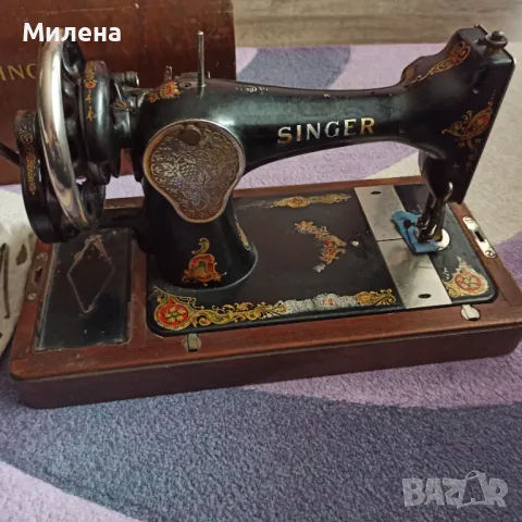 Шевна машина Singer, снимка 2 - Антикварни и старинни предмети - 50315612