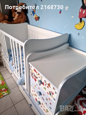 Бебешка кошара, снимка 3 - Бебешки легла и матраци - 52175619