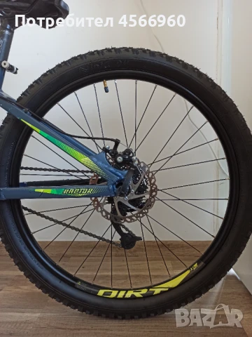 26" CTM Raptor 1.0 - Дискови спирачки, 1х8 палцови скорости, снимка 11 - Велосипеди - 51389675