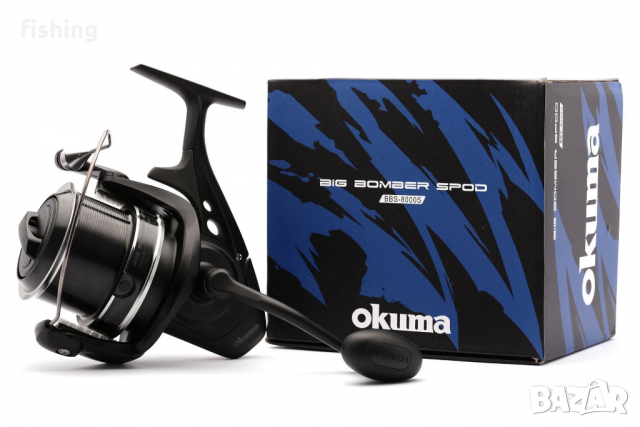 Спод макара OKUMA BIG Bomber Spod BBS-8000S, снимка 3 - Макари - 36163811