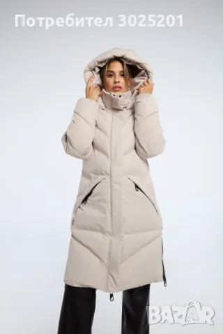 Зимно Дамско ЯКЕ Л ХЛ ХХЛ, снимка 4 - Якета - 48629847