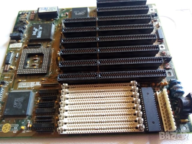 Платка дъно с 486 SX процесор стар ретро ISA компютър , снимка 5 - Дънни платки - 41245764