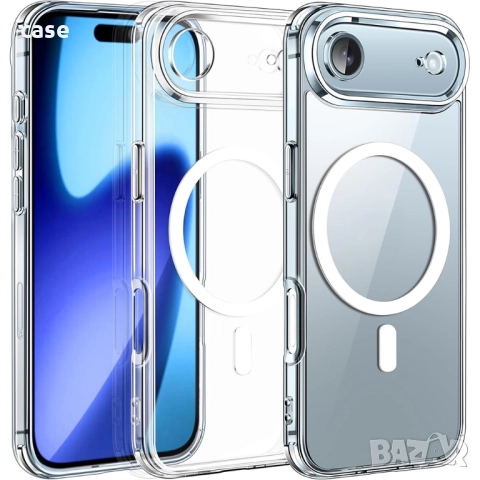 iPhone 17 всички модели MagSafe case,калъф с протектор около камерите Нови, снимка 2 - Калъфи, кейсове - 51890288