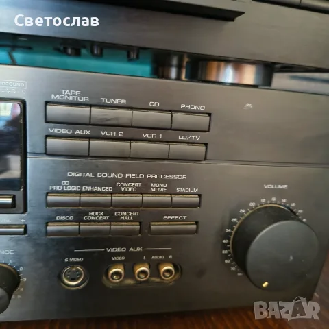  YAMAHA RECEIVER, CASSETTE DECK, COMPACT DISC PLAYER, снимка 2 - Ресийвъри, усилватели, смесителни пултове - 56086196