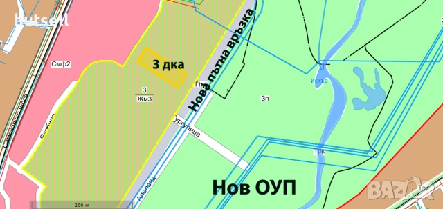 3 дка парцел, Панчарево, снимка 3 - Парцели - 37186709