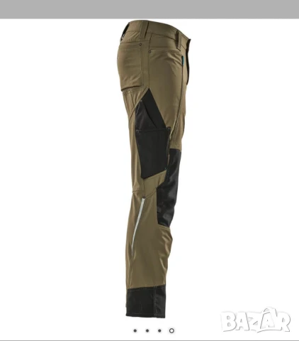 Панталон работен Mascot Advanced 17179  размер 54  с джобове за наколенки, цвят мъхесто зелен , снимка 4 - Панталони - 50738675