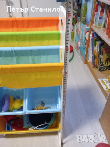 Детска етажерка органайзер , снимка 3 - Мебели за детската стая - 53499293