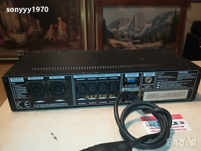 OMNITRONIC DISCO LIGHT-GERMANY 2003221759, снимка 17 - Ресийвъри, усилватели, смесителни пултове - 36171451