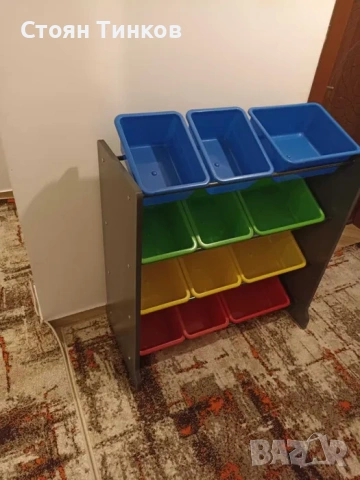 Органайзер за детски играчки, снимка 2 - Мебели за детската стая - 53698875
