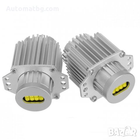Ангелски очи Automat, Angel Eyes BMW E90, E91, 20W, 1600LM, 4 диода, 2бр, снимка 2 - Аксесоари и консумативи - 35795153