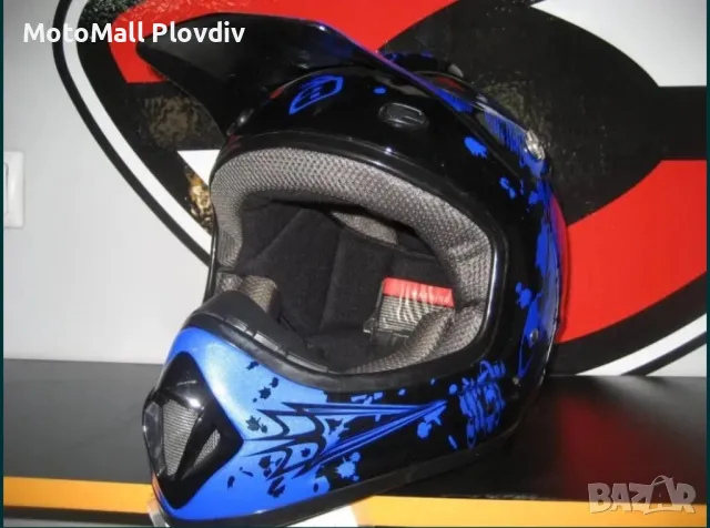 Интернет ликвидация: м2r l размер мото нова мотокрос крос ендуро каска, снимка 3 - Аксесоари и консумативи - 49175783