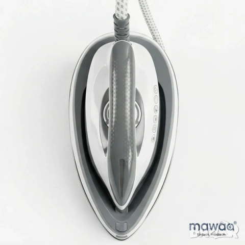 Парна станция mawaa® SteamForce – 2400W, 2-литров резервоар, Anti-Calc, снимка 6 - Ютии - 53762478