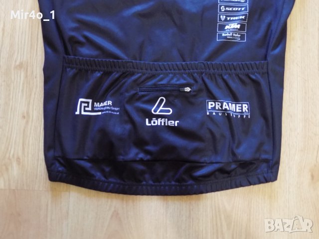 вело джърси loffler тениска елек колоездене шосейно мъжко оригинално M, снимка 3 - Спортни дрехи, екипи - 41805507