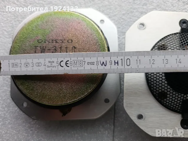 ONKYO високо честотни говорители, снимка 4 - Тонколони - 56079137