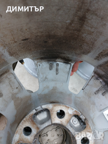 4 бр.джанти за ауди 16-ки :5х112:ц.о 66.5 стават за ауди  A6 ,A4,A3 7.5J , снимка 4 - Гуми и джанти - 44655060