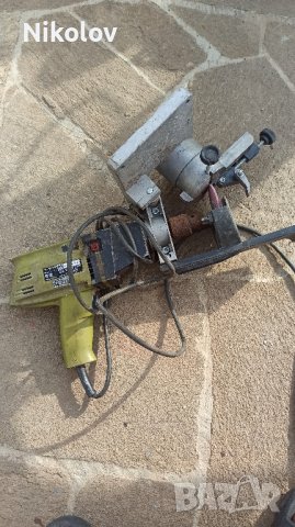 Бормашина с приставка за точене на вериги, снимка 1
