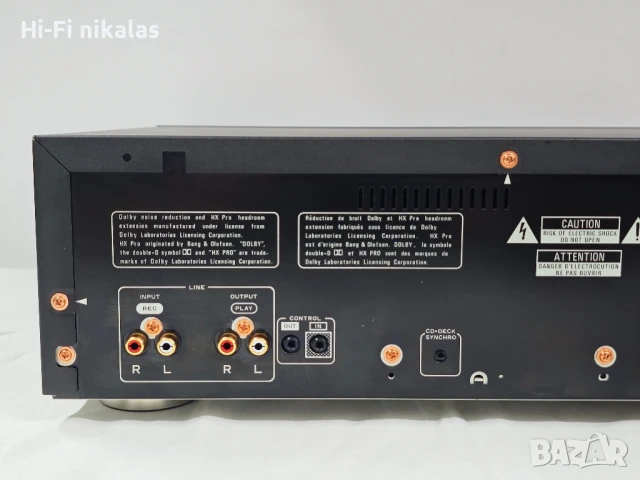 стерео касетъчен дек PIONEER CT-S820S, снимка 7 - Декове - 51048104