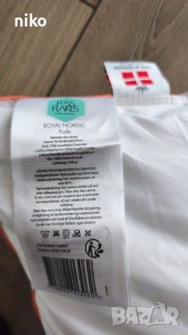 възглавница Royal Nordic - Floss Flakes, снимка 5 - Възглавници - 52942769