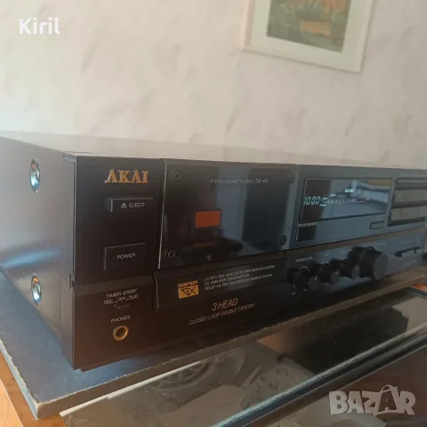 Триглав касетен дек Akai GX-65, снимка 4 - Декове - 56040333