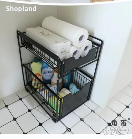 Метален кухненски органайзер с чекмеджета, снимка 3 - Други - 48672629