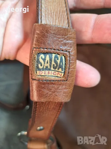 кожена чанта за през рамо Sasa design. 35/4, снимка 4 - Чанти - 55876768