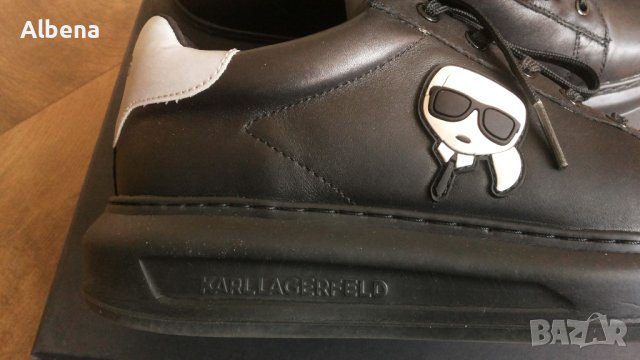 KARL LAGERFELD Размер EUR 43 / UK 9 естествена кожа 111-13-S, снимка 5 - Ежедневни обувки - 41047402