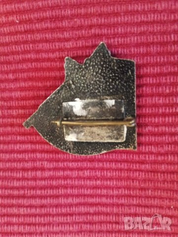 Стара значка, нагръден знак, плакет БПФК 1923-1944 г, емайл. , снимка 3 - Антикварни и старинни предмети - 44272552
