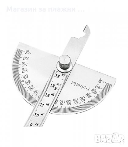 МЕТАЛЕН ЪГЛОМЕР - код 31133, снимка 10 - Измервателни инструменти - 34130379