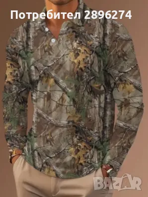  Мъжки блузи, дълъг ръкав, XL   , снимка 2 - Блузи - 47720776
