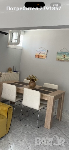 Маса с   4 стола 