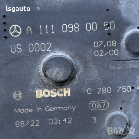 Дроселова клапа Mercedes-Benz C-Class 204 (W/S/C) 2007-2014 ID:104372, снимка 2 - Части - 41316853