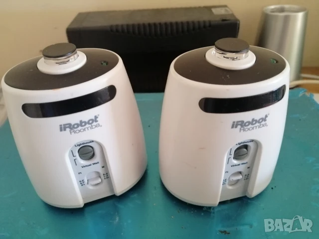 Лот от 2 iRobot Roomba 500/600/700 серия Автоматична виртуална стена Бариера, Фар, снимка 2 - Прахосмукачки - 50762808