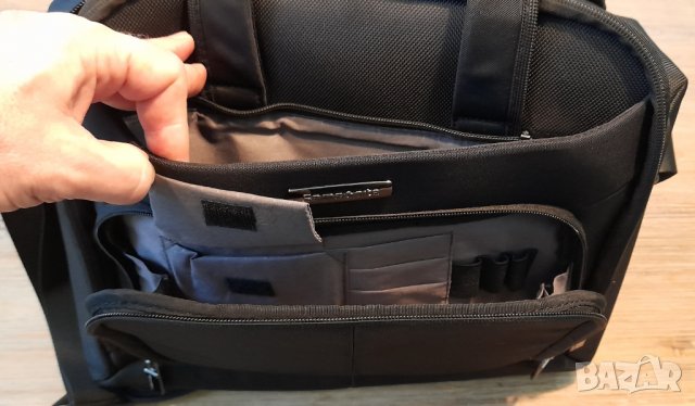Samsonite бизнес чанта за Лаптоп , с органайзер чисто нова, снимка 7 - Лаптоп аксесоари - 39392802