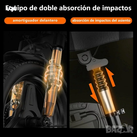 Електрически велосипед Ninoto – Мощност, комфорт и мобилност, снимка 4 - Велосипеди - 53664965