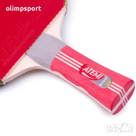 Хилка за тенис на маса ATEMI Sniper, Комплект с калъф и две бели, безшевни топчета. , снимка 3 - Тенис - 48650616