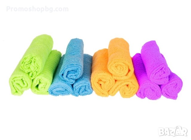 Комплект микрофибърни кърпи - 12 бр