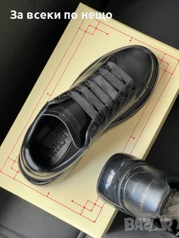 Alexander McQueen Мъжки Черни Маратонки👟Мъжки Спортни Обувки👟Сникърси Код SEM-635, снимка 2 - Маратонки - 55904062